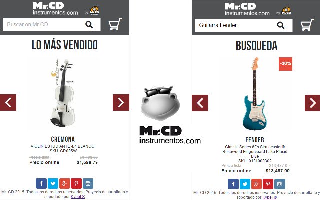 MrCD Instrumentos Tienda de musica en mexico  from Chrome web store to be run with OffiDocs Chromium online