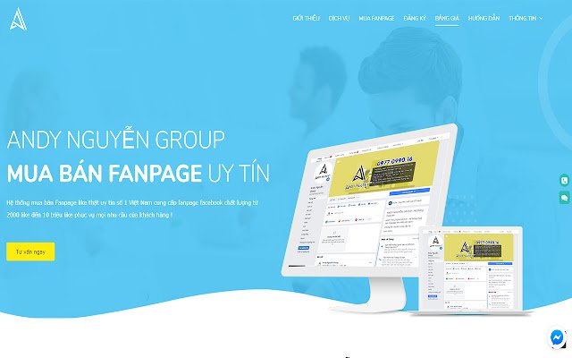 Mua bán Fanpage Andy Nguyễn Group ze sklepu internetowego Chrome będzie działać z OffiDocs Chromium online