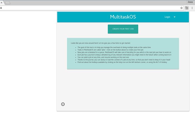 MultitaskOS  from Chrome web store to be run with OffiDocs Chromium online