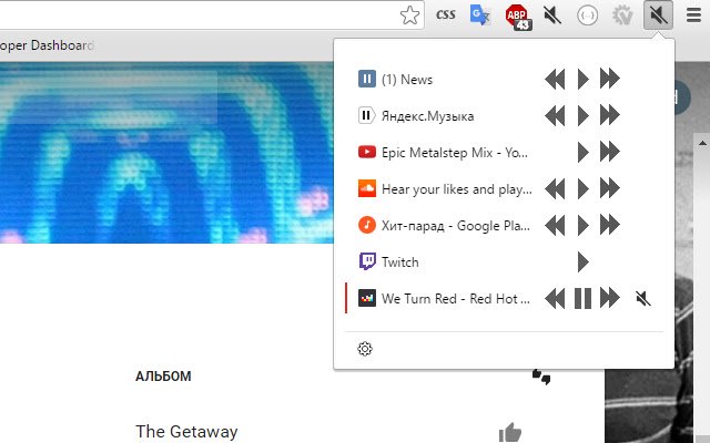 Kawalan Muzik daripada kedai web Chrome untuk dijalankan dengan OffiDocs Chromium dalam talian