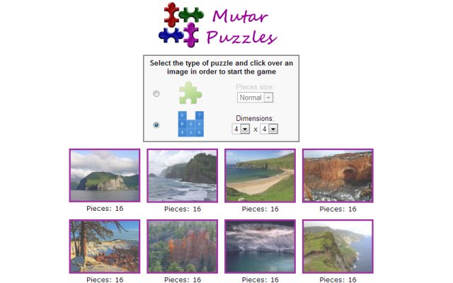 Mutar Puzzles  from Chrome web store to be run with OffiDocs Chromium online