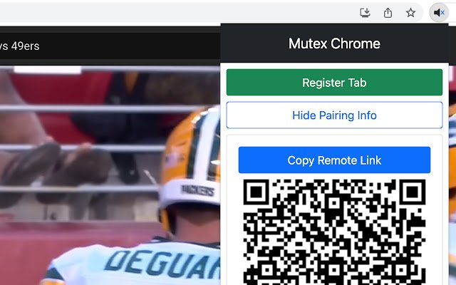 Mutex aus dem Chrome Web Store zur Ausführung mit OffiDocs Chromium online