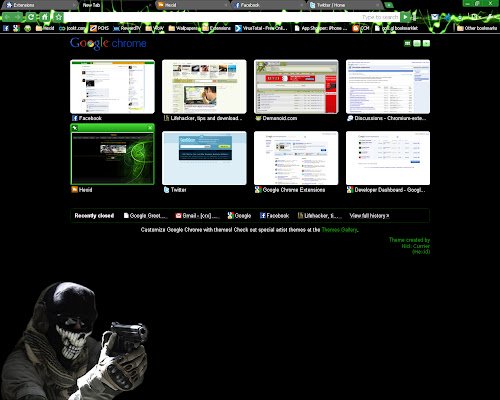 MW2 Theme  from Chrome web store to be run with OffiDocs Chromium online