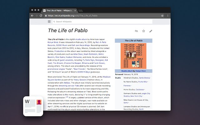 m wiki  from Chrome web store to be run with OffiDocs Chromium online