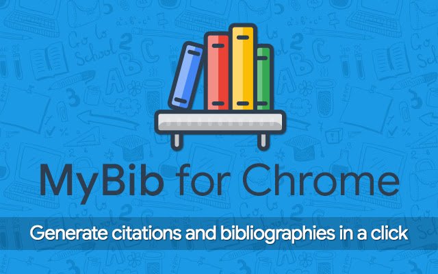 MyBib: Trình tạo trích dẫn miễn phí từ cửa hàng Chrome trực tuyến sẽ chạy với OffiDocs Chromium trực tuyến