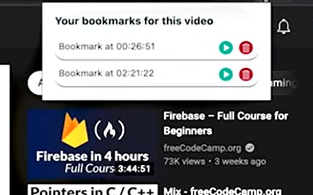 Chrome web mağazasından My Bookmarks Video Airport, çevrimiçi OffiDocs Chromium ile çalıştırılacak