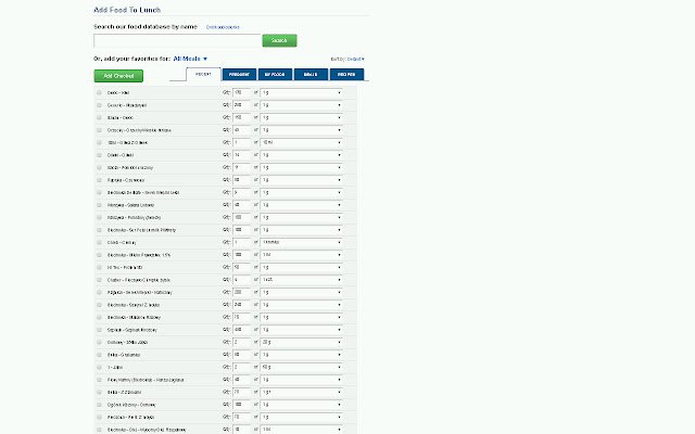 MyFitnessPal Food Add page merger  from Chrome web store to be run with OffiDocs Chromium online