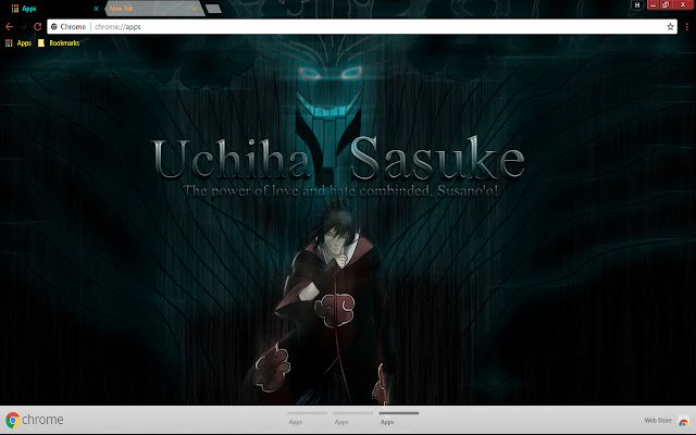 Naruto Sasuke Uchiha Susanoo  from Chrome web store to be run with OffiDocs Chromium online