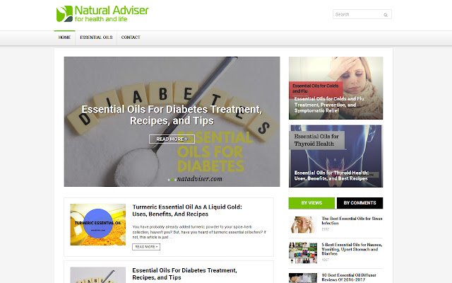 Natural Adviser for health and life  from Chrome web store to be run with OffiDocs Chromium online