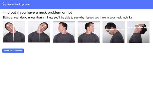 NeckCheckUp: Prevent Neck Pain  from Chrome web store to be run with OffiDocs Chromium online