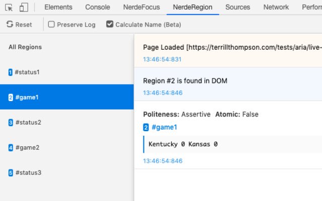 NerdeRegion  from Chrome web store to be run with OffiDocs Chromium online