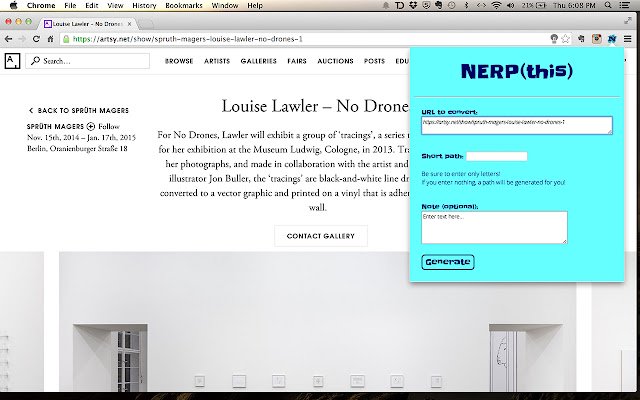 Nerp Generator  from Chrome web store to be run with OffiDocs Chromium online