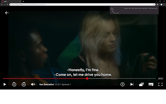 Netflix And Platonic Chill  from Chrome web store to be run with OffiDocs Chromium online