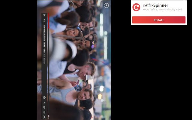 Netflix Flip Rotate Netflix in Your Browser  from Chrome web store to be run with OffiDocs Chromium online