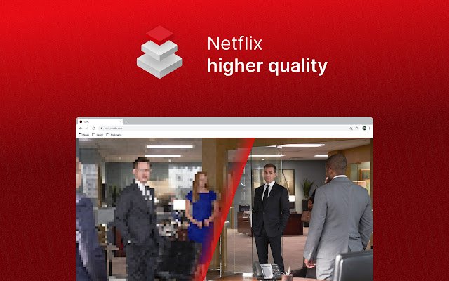 Netflix higher quality  from Chrome web store to be run with OffiDocs Chromium online