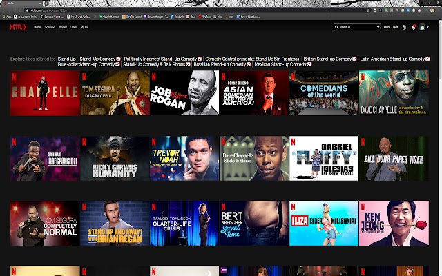 Netflix Legacy Genres  from Chrome web store to be run with OffiDocs Chromium online