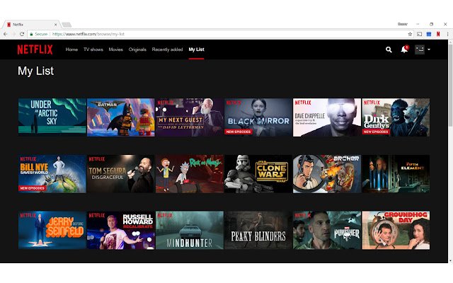 Netflix Randomizer  from Chrome web store to be run with OffiDocs Chromium online