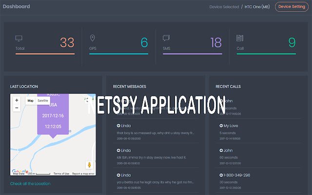 NetSpy Spy Phone App  from Chrome web store to be run with OffiDocs Chromium online