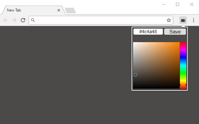 New Empty Coloured Tab  from Chrome web store to be run with OffiDocs Chromium online