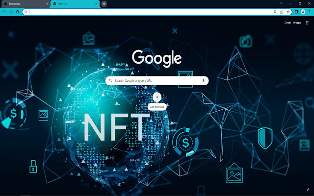 NFT Theme Browser  from Chrome web store to be run with OffiDocs Chromium online