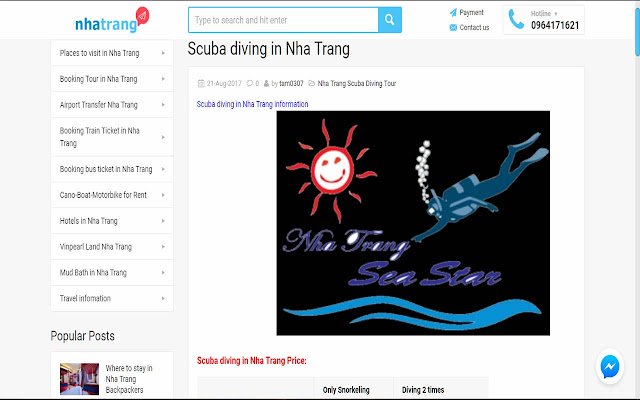 ক্রোম ওয়েব স্টোর থেকে Nha Trang Scuba ডাইভিং OffiDocs Chromium-এর সাথে অনলাইনে চালানো হবে