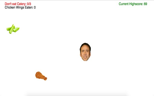 Nic Cage Eats Stuff  from Chrome web store to be run with OffiDocs Chromium online