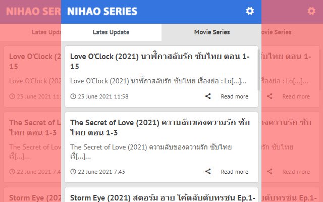 Nihao Series Latest Update Series News  from Chrome web store to be run with OffiDocs Chromium online