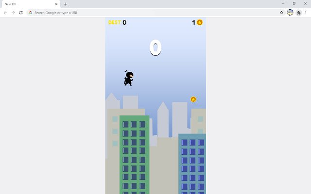 Permainan Ninja Runner dari kedai web Chrome untuk dijalankan dengan OffiDocs Chromium dalam talian