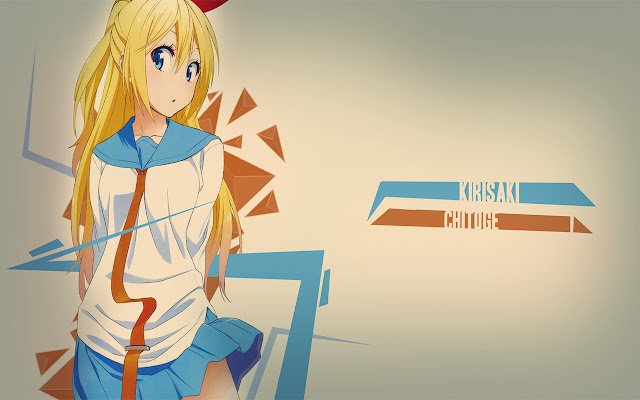 ຫົວຂໍ້ Nisekoi Kirisaki Chitoge ຈາກຮ້ານເວັບ Chrome ທີ່ຈະດໍາເນີນການກັບ OffiDocs Chromium ອອນໄລນ໌