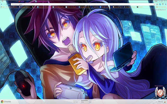 No Game No Life 12 1366X768  from Chrome web store to be run with OffiDocs Chromium online