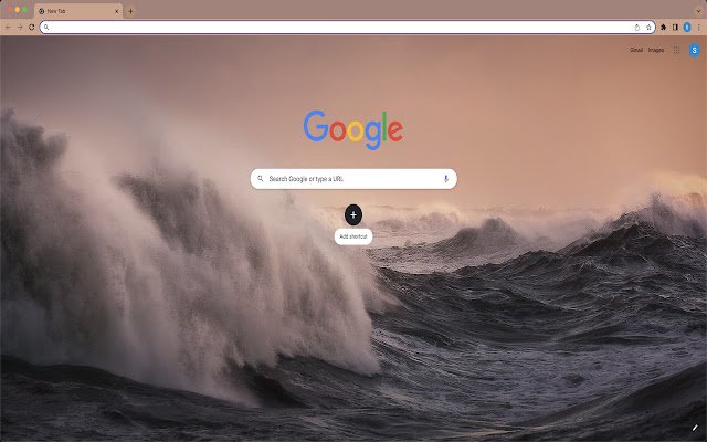 North Sea Storm Waves Theme  from Chrome web store to be run with OffiDocs Chromium online