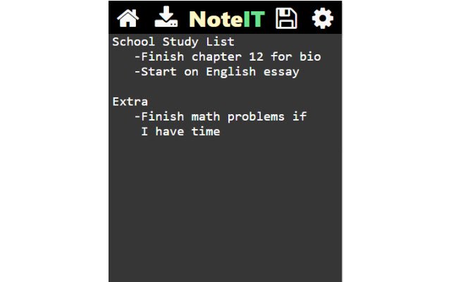 NoteIT Modern Sticky Notes App із веб-магазину Chrome, який можна запускати з OffiDocs Chromium онлайн