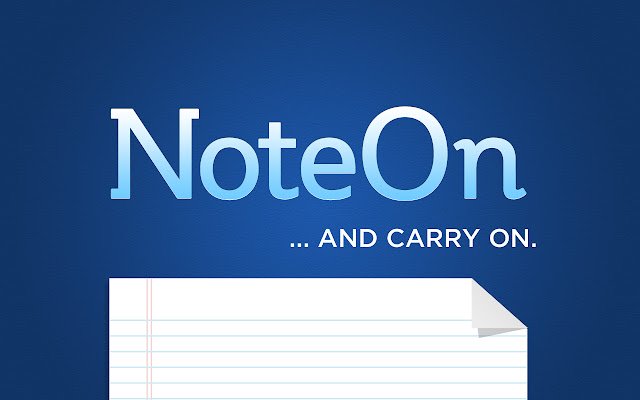 NoteOn  from Chrome web store to be run with OffiDocs Chromium online