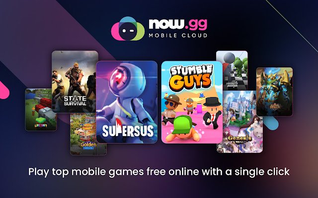 now.gg: Play top mobile games free online  from Chrome web store to be run with OffiDocs Chromium online