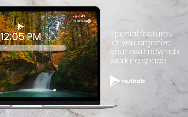 Nuthab  from Chrome web store to be run with OffiDocs Chromium online