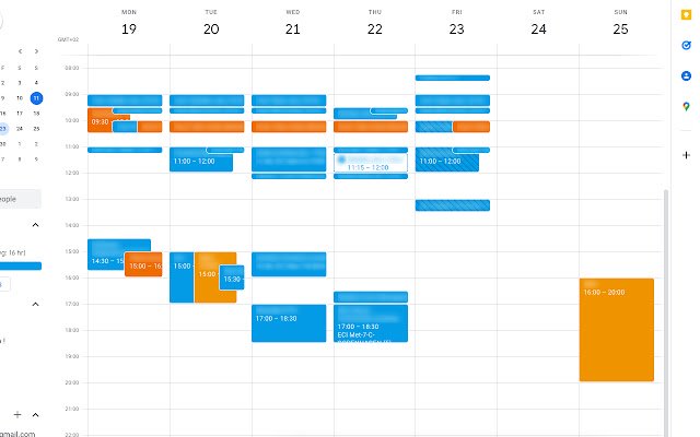 Obfuscate calendar  from Chrome web store to be run with OffiDocs Chromium online