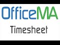 OfficeMA Timesheet من متجر Chrome الإلكتروني ليتم تشغيله باستخدام OffiDocs Chromium عبر الإنترنت