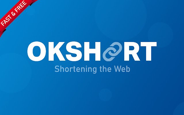 OkShort URL Shortener  from Chrome web store to be run with OffiDocs Chromium online