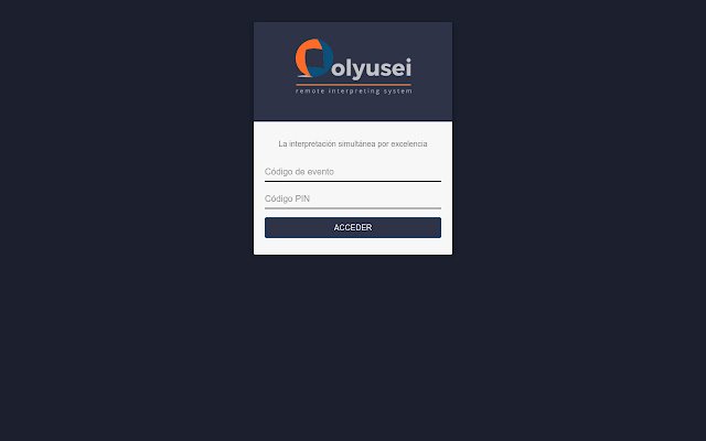 Olyusei Remote Interpreting System  from Chrome web store to be run with OffiDocs Chromium online