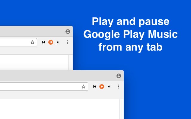 One Click Controls for Google Music  from Chrome web store to be run with OffiDocs Chromium online