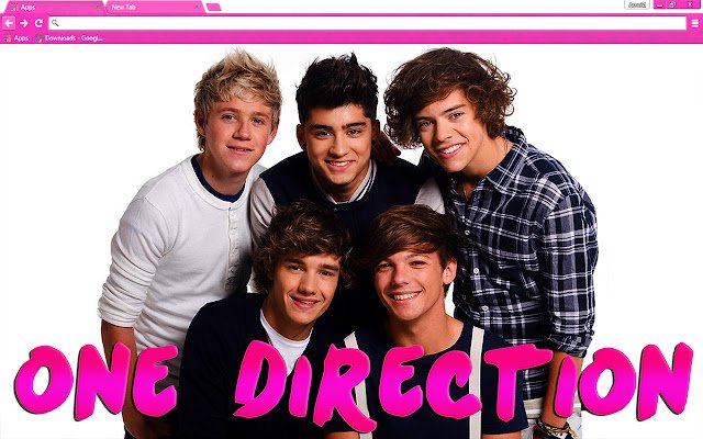 One Direction 1D  from Chrome web store to be run with OffiDocs Chromium online