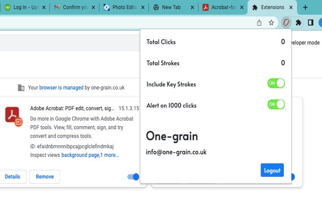 অনলাইনে OffiDocs Chromium-এর সাথে চালানোর জন্য Chrome ওয়েব স্টোর থেকে ওয়ান গ্রেইন