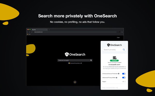 OneSearch  from Chrome web store to be run with OffiDocs Chromium online