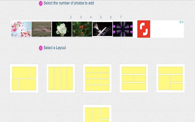 Online Photo Collage Maker  from Chrome web store to be run with OffiDocs Chromium online