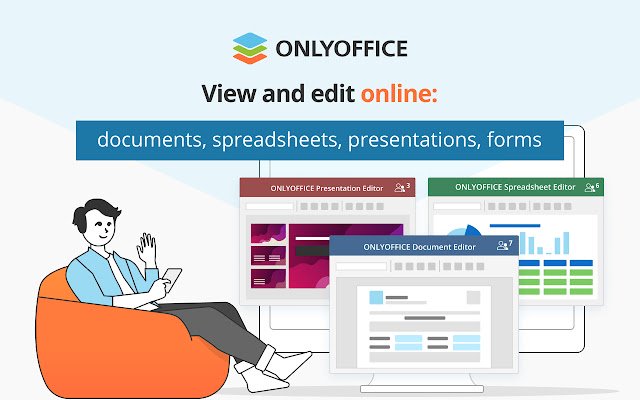 ONLYOFFICE  from Chrome web store to be run with OffiDocs Chromium online