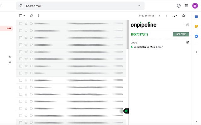 CRM Onpipeline pentru Gmail din magazinul web Chrome va fi rulat cu OffiDocs Chromium online