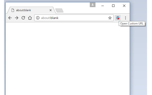 Open Custom URL  from Chrome web store to be run with OffiDocs Chromium online