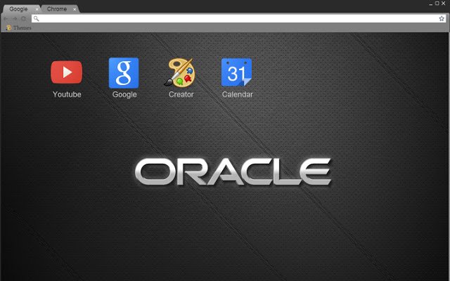 Oracle Black Theme  from Chrome web store to be run with OffiDocs Chromium online