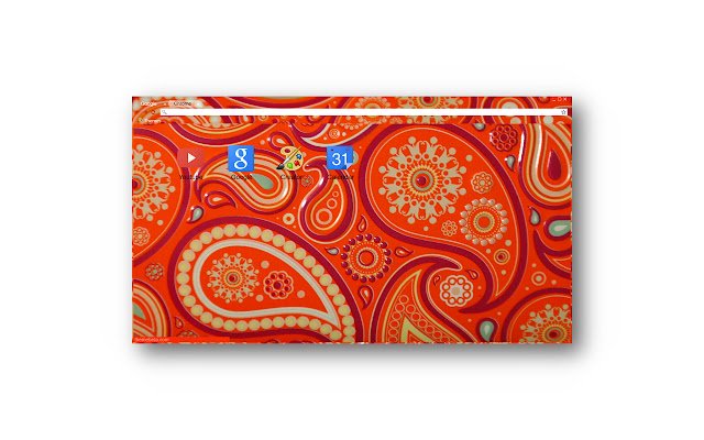 Orange Paisley  from Chrome web store to be run with OffiDocs Chromium online