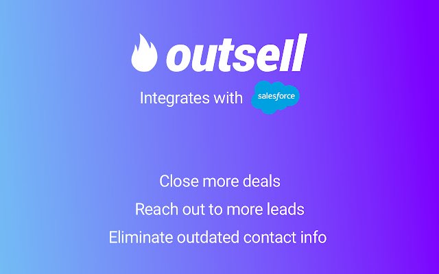 Outsell: Email Verification for Salesforce  from Chrome web store to be run with OffiDocs Chromium online